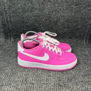 Nike Air Force 1 Low GS Playful Pink White Leather Shoes Women’s 7.5 FV5948-600